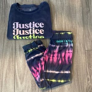 Girls size 7 pajama set